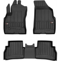 Гумові коврики в салон для  Fiat Doblo (mkII) 2010-2022; Opel Combo (mkIV)(D) 2011-2017; RAM ProMaster City (mkI) 2010→ (1-2 ряд) (Frogum Proline Premium)