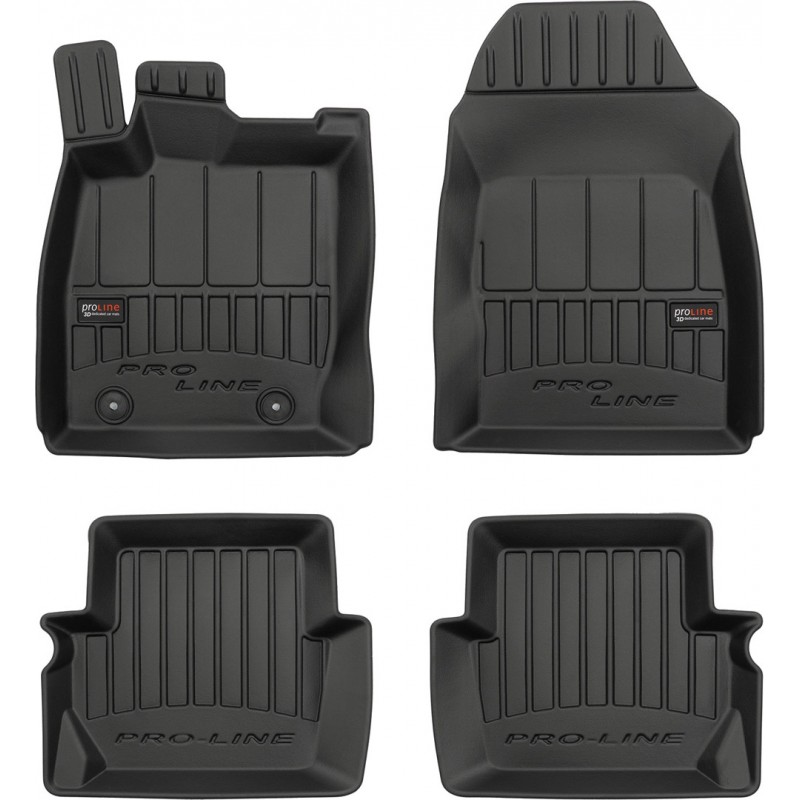 Гумові коврики в салон для  Ford Fiesta (mkVII) 2017-2023 (Frogum Proline Premium)