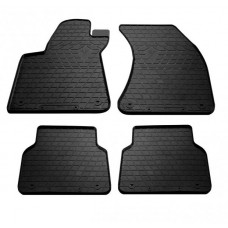 Гумові килимки в салон для Audi A8 (D4) (2010-2017) long комплект з 4 штук (Stingray)