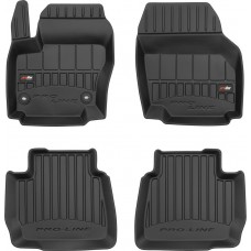 Гумові коврики в салон для  Ford Mondeo (mkIV) 2007-2014 (между клипсами 25.5см) (Frogum Proline Premium)
