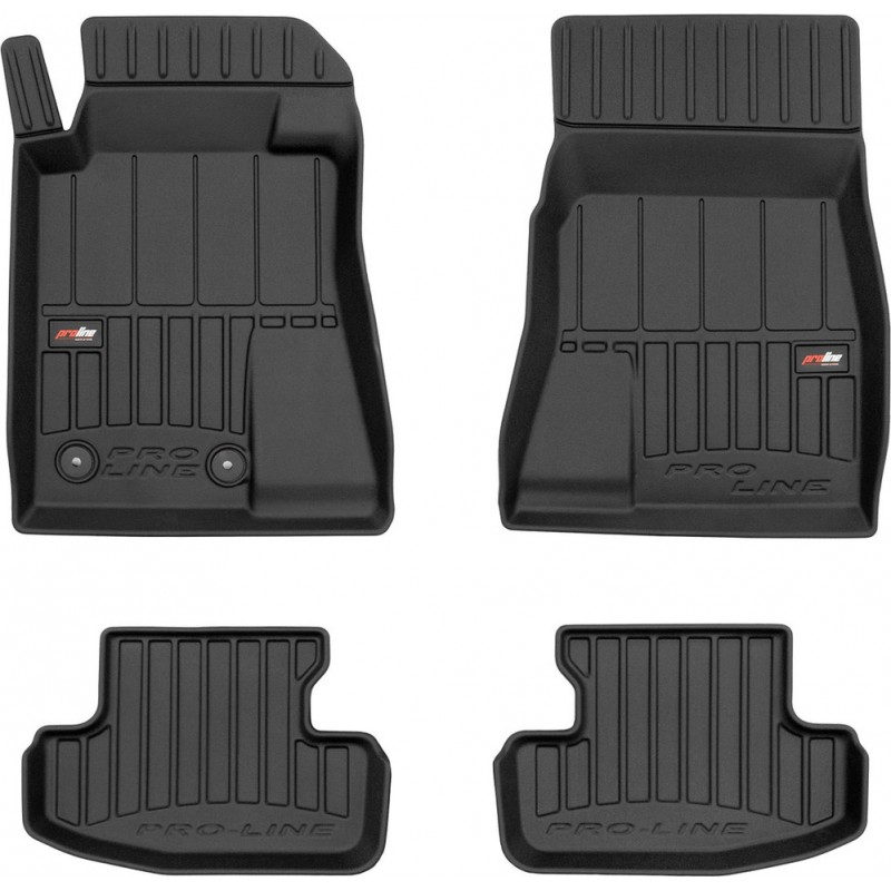 Гумові коврики в салон для  Ford Mustang (mkVI) 2015-2023 (купе) (Frogum Proline Premium)