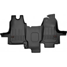 Гумові коврики в салон для  Ford Tourneo/Transit (mkVI-mkVII) 2000-2014 (коробка передач на полу)(1 ряд) (Frogum Proline Premium)