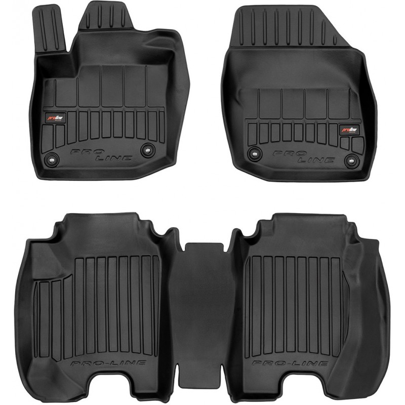 Гумові коврики в салон для  Honda Civic (mkIX) 2011-2017 (EU)(хетчбек) (Frogum Proline Premium)