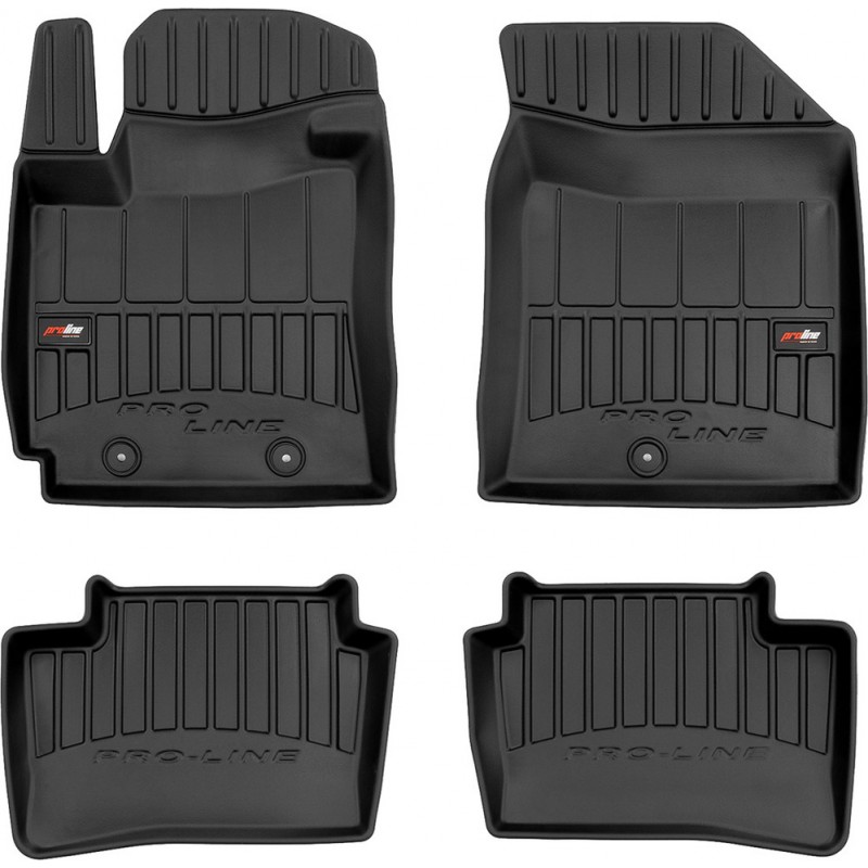 Гумові коврики в салон для  Hyundai i10 (mkII) 2013-2022 (Frogum Proline Premium)