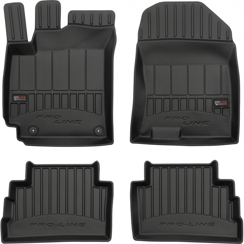 Гумові коврики в салон для  Hyundai Kona (mkI) 2017-2023 (EU)(не электро) (Frogum Proline Premium)