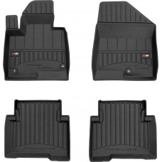 Гумові коврики в салон для  Hyundai Santa Fe (mkIII) 2012-2018 (1-2 ряд) (Frogum Proline Premium)