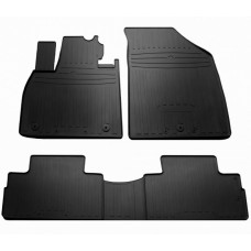 Гумові килимки в салон для KIA Telluride (2019-...) комплект з 4 штук (Stingray)