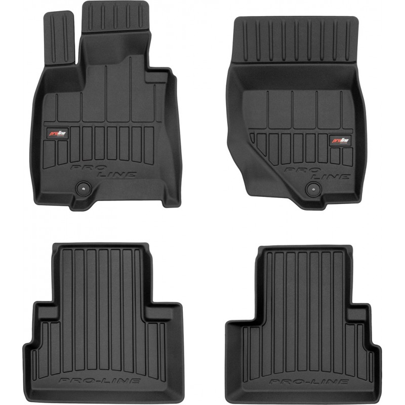 Гумові коврики в салон для Infiniti FX (mkII) 2008-2013 / QX70 (mkI) 2013-2017 (Frogum Proline Premium)