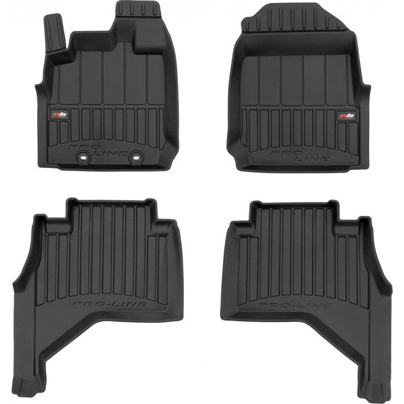 Гумові коврики в салон для Isuzu D-Max (mkIII) 2019→ (double cab) (Frogum Proline Premium)