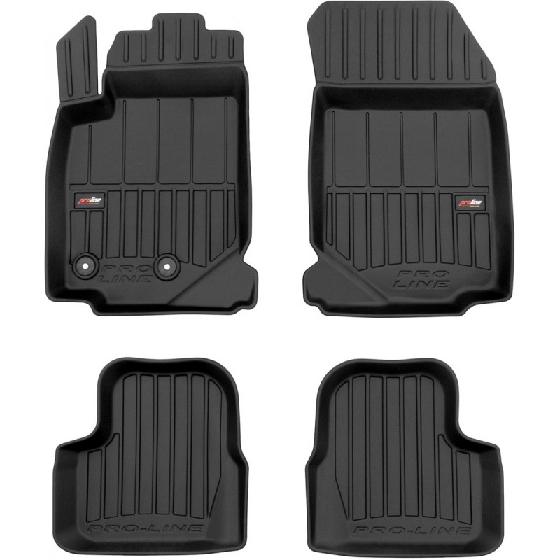 Гумові коврики в салон для Jeep Avenger (mkI)(не электро / не гибрид) 2023→ (Frogum Proline Premium)