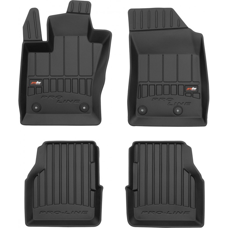 Гумові коврики в салон для Jeep Compass (mkII) 2016→; Alfa Romeo Tonale (mkI) 2022→ (Frogum Proline Premium)