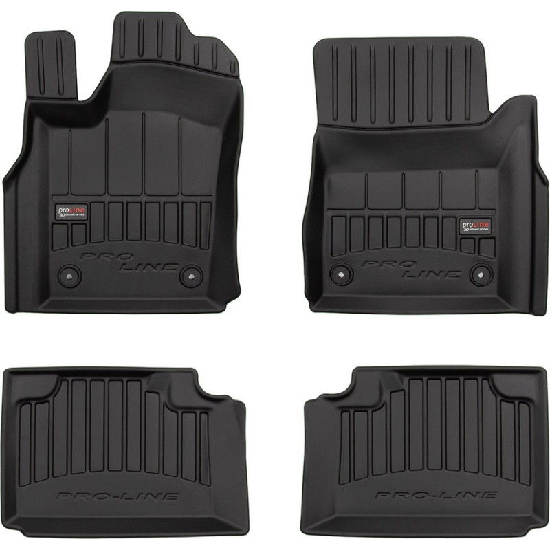 Гумові коврики в салон для Jeep Grand Cherokee (WK2) 2010-2021 (Frogum Proline Premium)