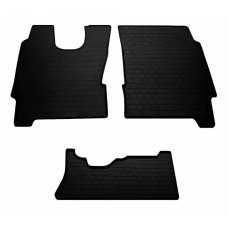 Гумові килимки в салон для Iveco Eurocargo IV (2015-...) комплект з 3 штук (Stingray)