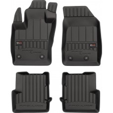 Гумові коврики в салон для Jeep Renegade (mkI) 2014-2023; Fiat 500X (mkI) 2014→ (Frogum Proline Premium)