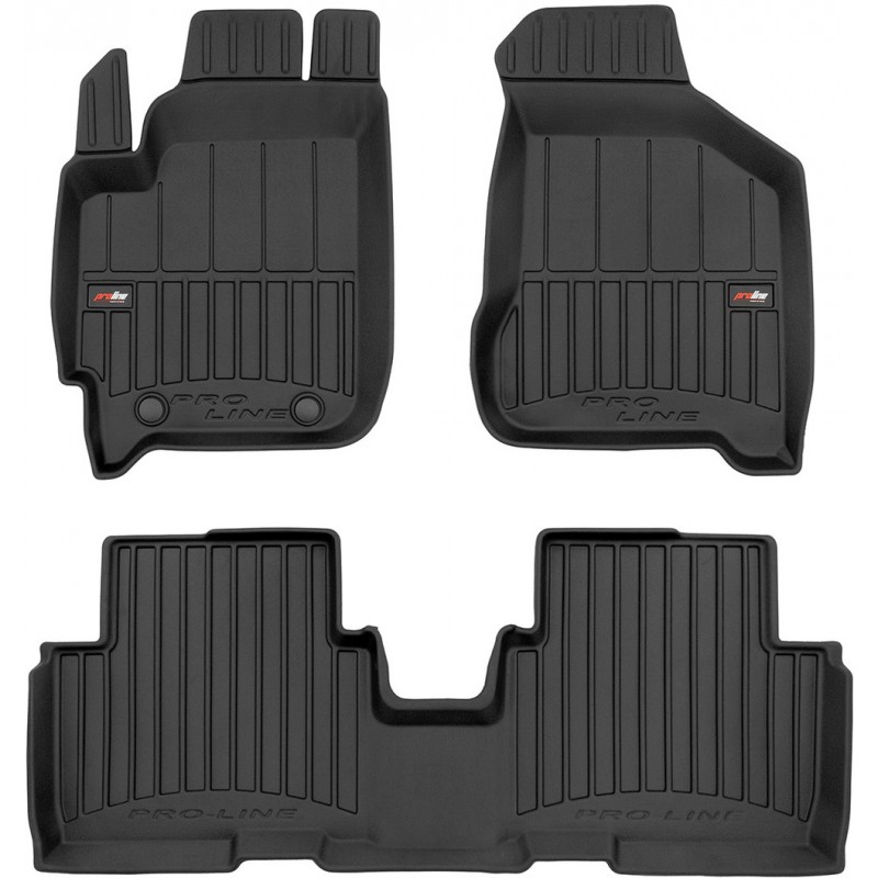 Гумові коврики в салон для Kia Carens (mkI) 1999-2006 (Frogum Proline Premium)