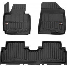 Гумові коврики в салон для Kia Carens (mkIII) 2013-2019 (1-2 ряд) (Frogum Proline Premium)