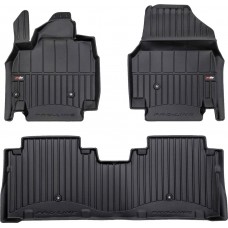 Гумові коврики в салон для Kia EV9 (mkI) 2023→ (1-2 ряд) (Frogum Proline Premium)