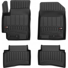 Гумові коврики в салон для Kia Rio (mkIV) 2016-2023 (EU) / Stonic (mkI) 2017→ (Frogum Proline Premium)