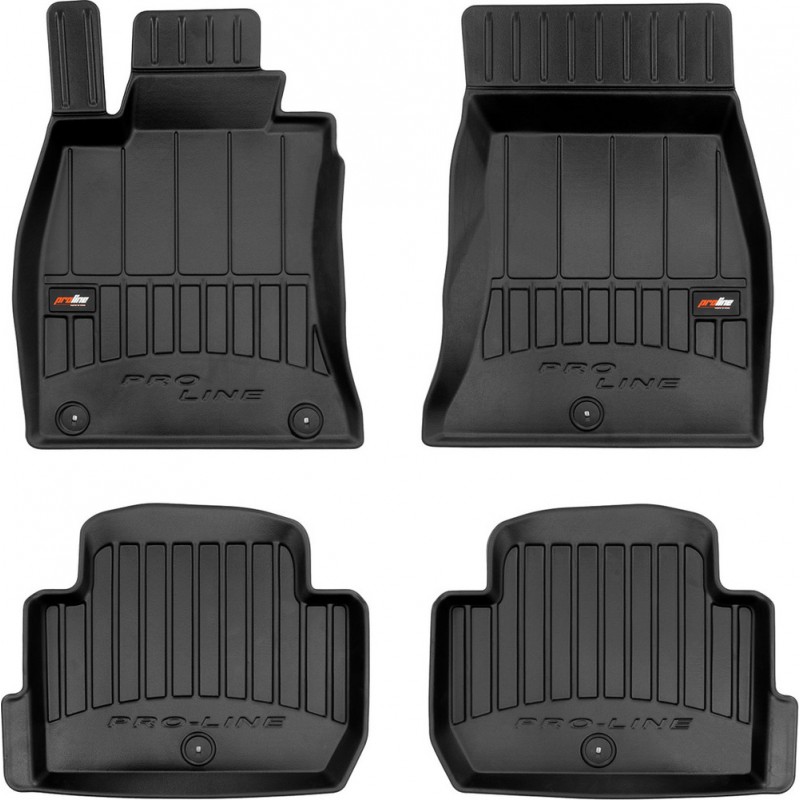 Гумові коврики в салон для Kia Stinger (mkI) 2017-2023 (задний привод) (Frogum Proline Premium)