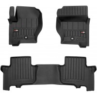 Гумові коврики в салон для Land Rover Discovery (mkIII)(L319) 2004-2010 (Frogum Proline Premium)