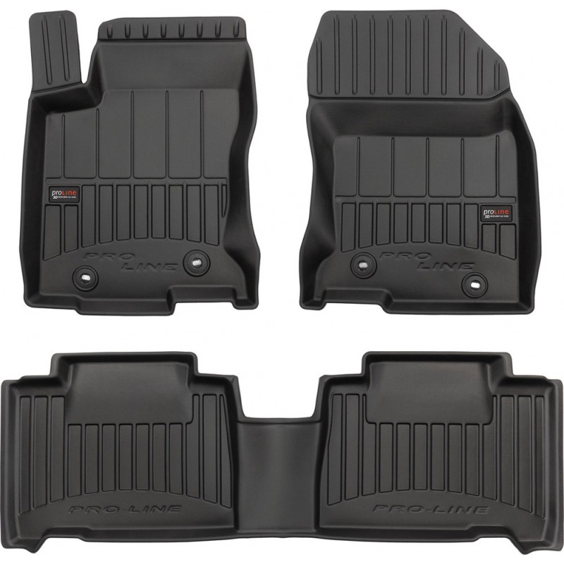 Гумові коврики в салон для Lexus NX (mkI) 2014-2021 (не гибрид) (Frogum Proline Premium)