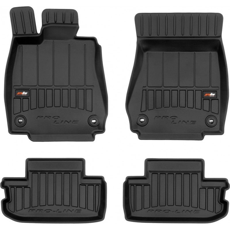 Гумові коврики в салон для Lexus RC (mkI) 2014→ (Frogum Proline Premium)