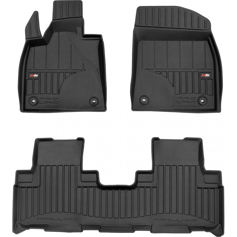 Гумові коврики в салон для Lexus RX (mkIV) 2015-2022 (Frogum Proline Premium)