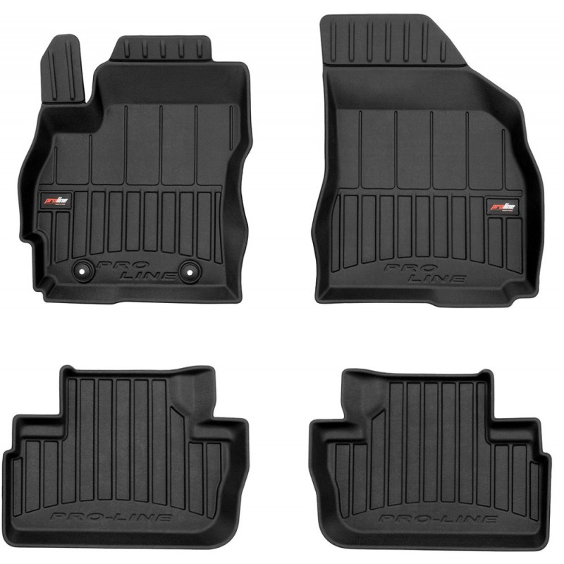 Гумові коврики в салон для Mazda 5 (mkII) 2004-2010 (1-2 ряд) (Frogum Proline Premium)