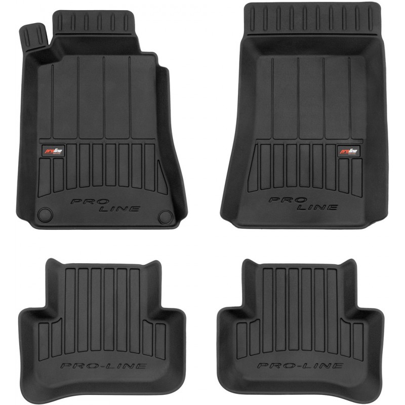 Гумові коврики в салон для Mercedes-Benz C-Class (W203) 1999-2007 (Frogum Proline Premium)