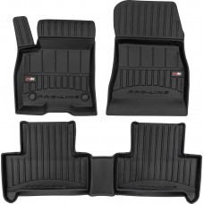 Гумові коврики в салон для Mercedes-Benz EQB (X243) 2021→ (1-2 ряд) (Frogum Proline Premium)