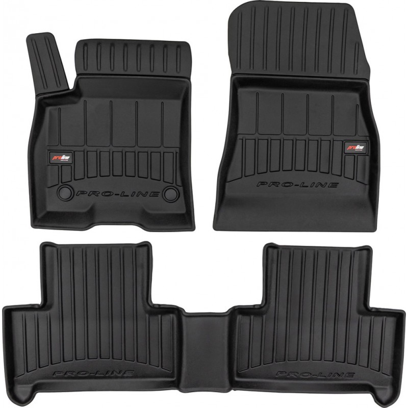 Гумові коврики в салон для Mercedes-Benz EQB (X243) 2021→ (1-2 ряд) (Frogum Proline Premium)