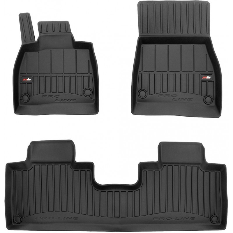 Гумові коврики в салон для Mercedes-Benz EQS (X296) 2022→ (SUV) (Frogum Proline Premium)