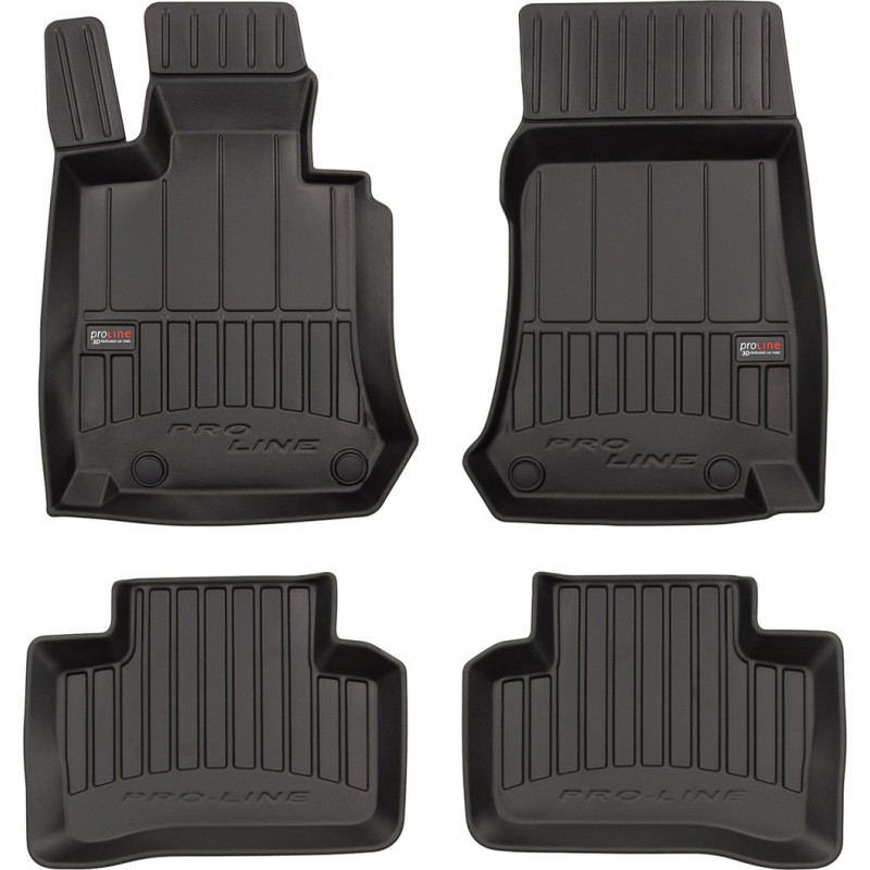 Гумові коврики в салон для Mercedes-Benz GLC-Class (X253; C253) 2015-2022 (Frogum Proline Premium)