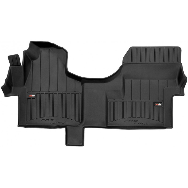 Гумові коврики в салон для Mercedes-Benz Sprinter (mkII) 2006-2018; Volkswagen Crafter (mkI) 2006-2017 (1 ряд) (Frogum Proline Premium)