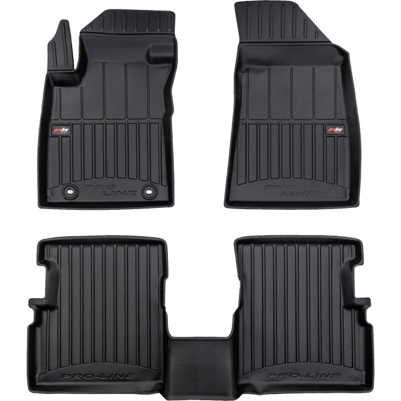 Гумові коврики в салон для MG ZS (mkI) 2017→ (Frogum Proline Premium)