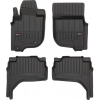 Гумові коврики в салон для Mitsubishi L200 (mkV) 2014-2023; Fiat Fullback (mkI) 2016-2019 (double cab) (Frogum Proline Premium) Гумові коврики в салон для Mitsubishi L200 (mkV) 2014-2023; Fiat Fullback (mkI) 2016-2019 (double cab) (Frogum Proline Premium)