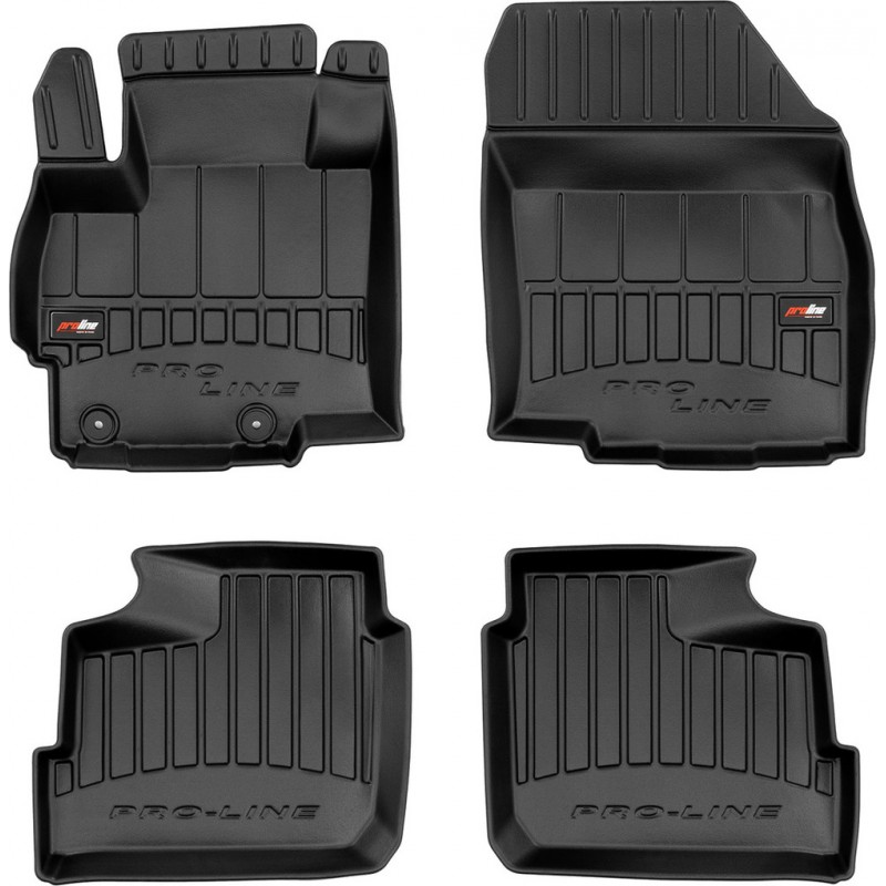 Гумові коврики в салон для Mitsubishi Mirage (mkVI) 2012-2024 (Frogum Proline Premium)