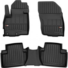 Гумові коврики в салон для Mitsubishi Outlander (mkII) 2006-2013 (Frogum Proline Premium)