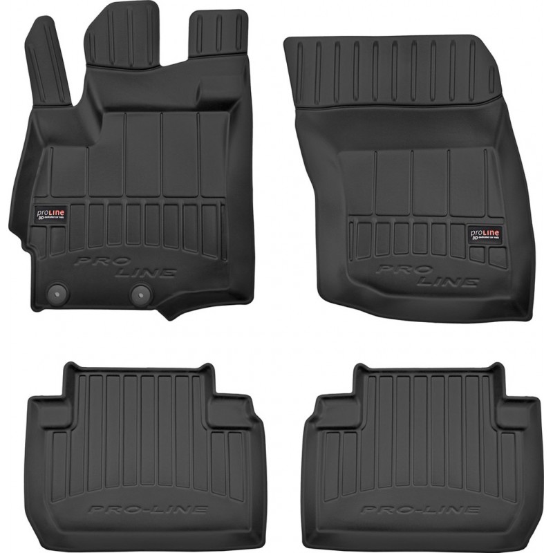 Гумові коврики в салон для Mitsubishi Outlander (mkIII) 2012-2021 (не PHEV) (Frogum Proline Premium)