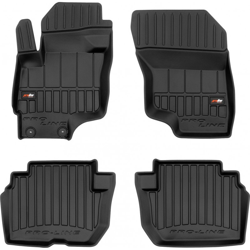 Гумові коврики в салон для Mitsubishi Outlander (mkIII) 2012-2021 (PHEV) (Frogum Proline Premium)