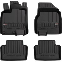 Гумові коврики в салон для Nissan Qashqai (mkI) 2006-2013 (с обдувом на 2 ряд) (Frogum Proline Premium)