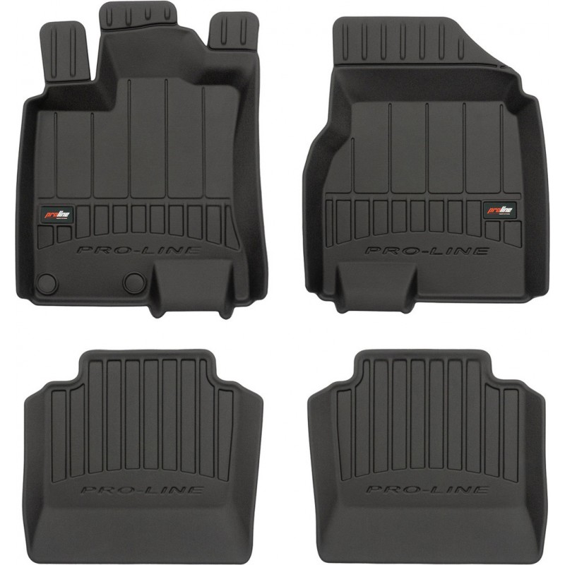 Гумові коврики в салон для Nissan Qashqai+2 (mkI) 2006-2013 (Frogum Proline Premium)