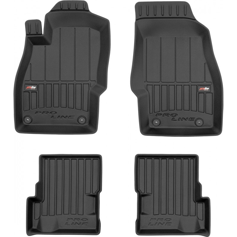 Гумові коврики в салон для Opel Adam (mkI) 2012-2019 (Frogum Proline Premium)