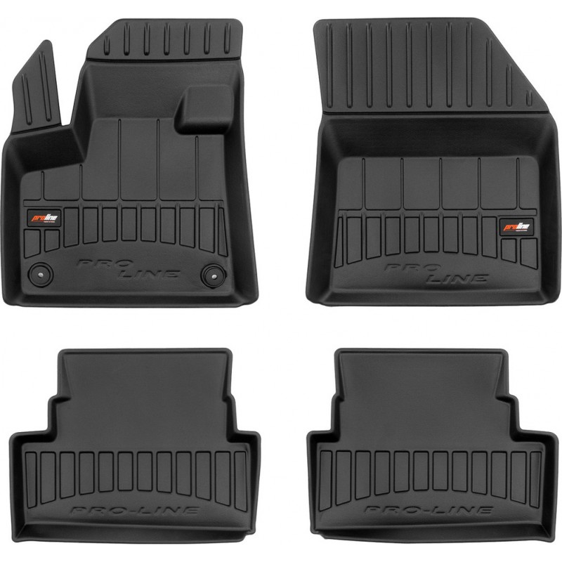 Гумові коврики в салон для Opel Grandland (mkI) 2017-2024 (Frogum Proline Premium)