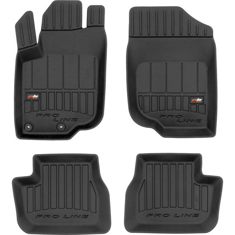 Гумові коврики в салон для Peugeot 207 (mkI) 2006-2014 (Frogum Proline Premium)