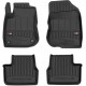 Гумові коврики в салон для Peugeot 208 (mkI) 2012-2019 / 2008 (mkI) 2013-2019 (Frogum Proline Premium)