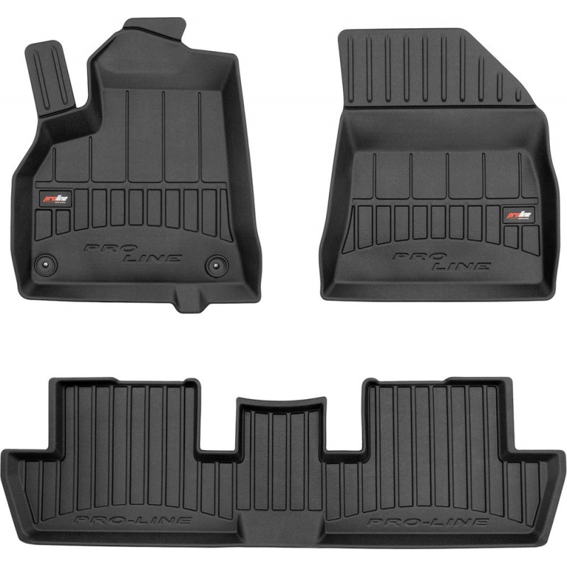 Гумові коврики в салон для Peugeot 3008 (mkI) 2007-2016 (Frogum Proline Premium)