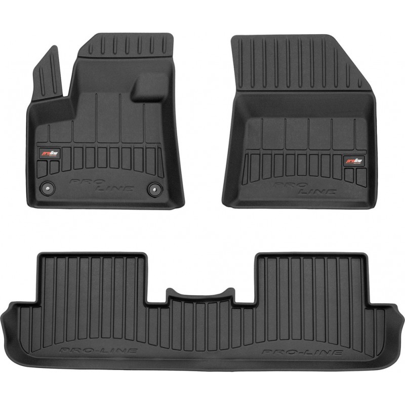 Гумові коврики в салон для Peugeot 3008 (mkII) 2016-2024 (Frogum Proline Premium)