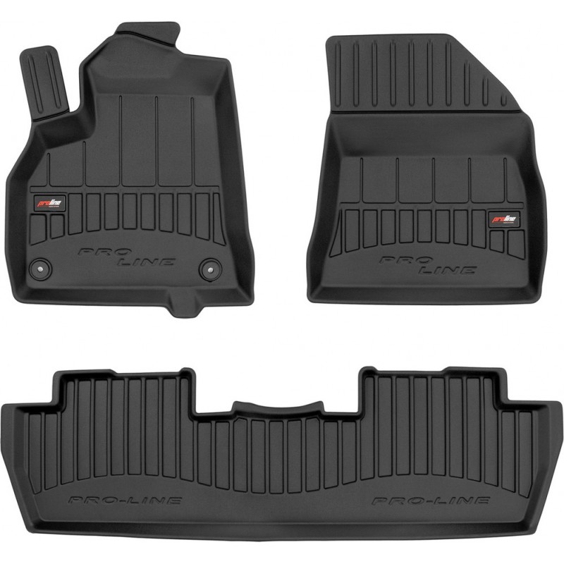 Гумові коврики в салон для Peugeot 5008 (mkI) 2009-2016 (Frogum Proline Premium)