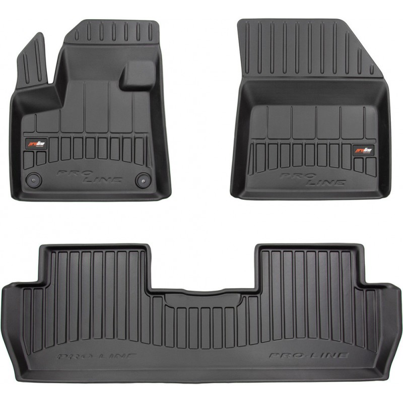 Гумові коврики в салон для Peugeot 5008 (mkII) 2017-2024 (Frogum Proline Premium)